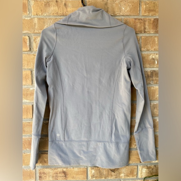 Lululemon In Stride Jacket, Fossil / Wee Are From Space Coal Fossil, Size 4 - Picture 12 of 12